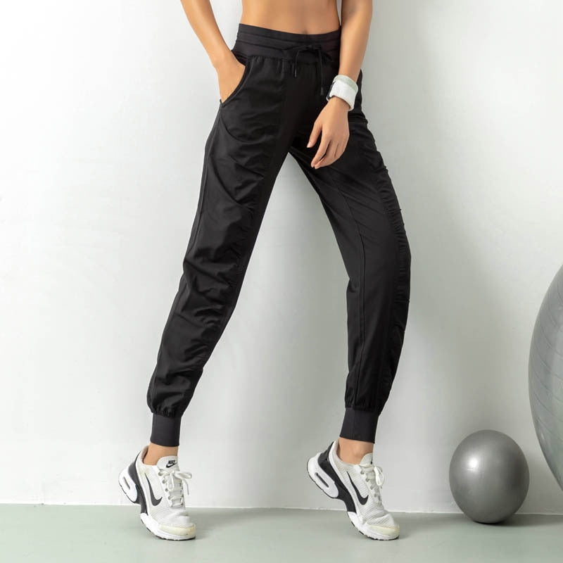 Calça Feminina Jogger Slim Fit - Cintura Larga com Bolso