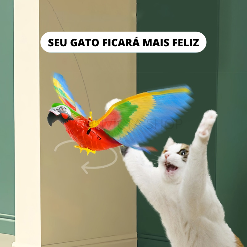 Flying Bird - Pássaro Voador para Gato | Últimas Unidades