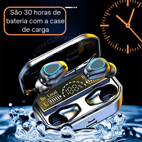 fone de ouvidos bluetooth prova de agua