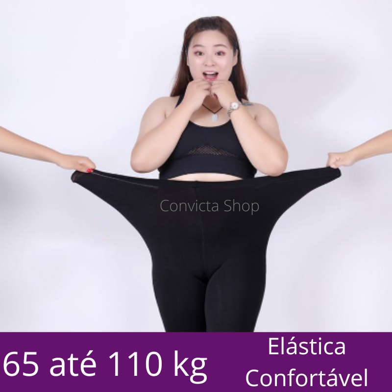 Meia Calça Plus Size - Super Elástica