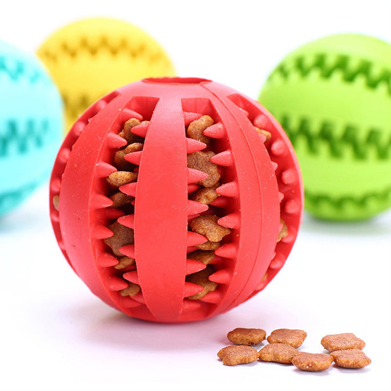 Pet Ball - Bola anti Stress (Brinca e Limpa os Dentes )  PROMOÇÃO