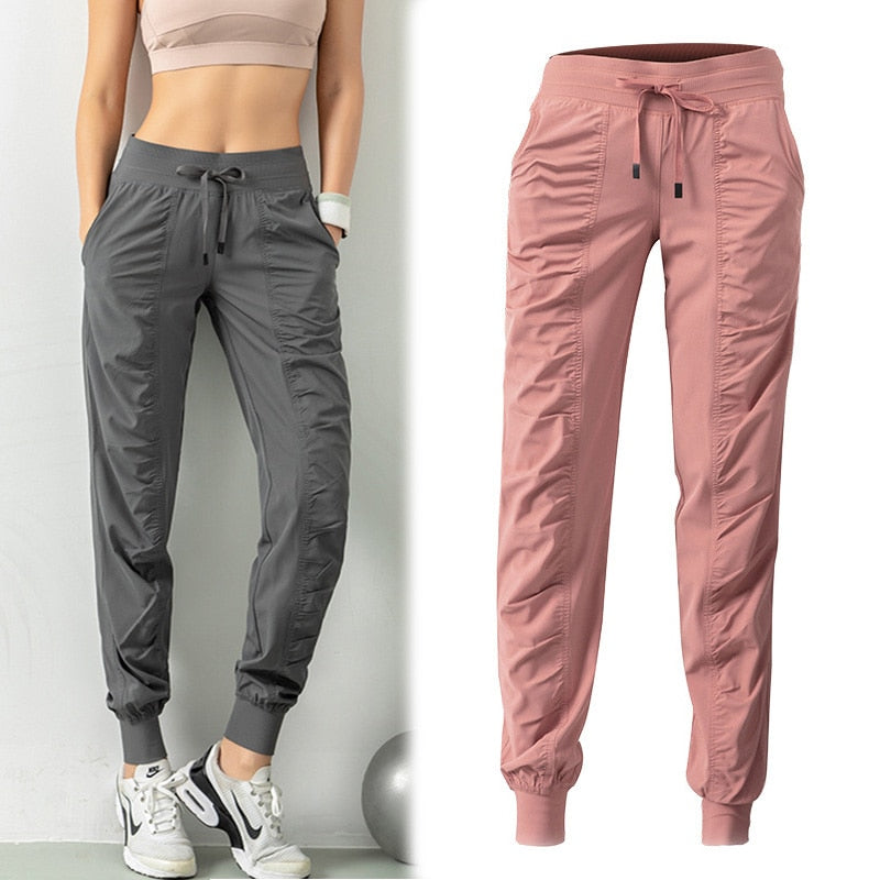 Calça Feminina Jogger Slim Fit - Cintura Larga com Bolso